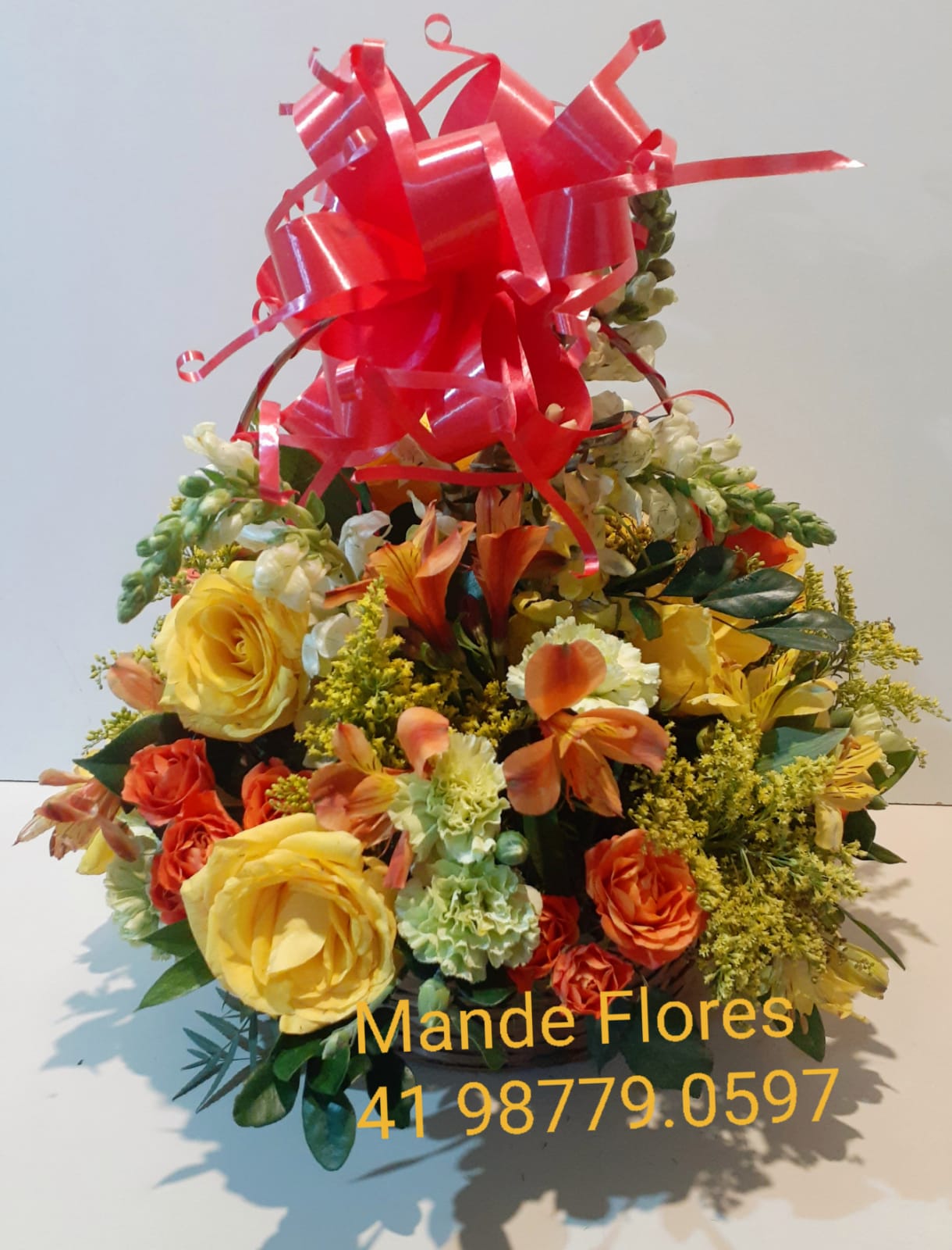 Flores em degrade amarelas